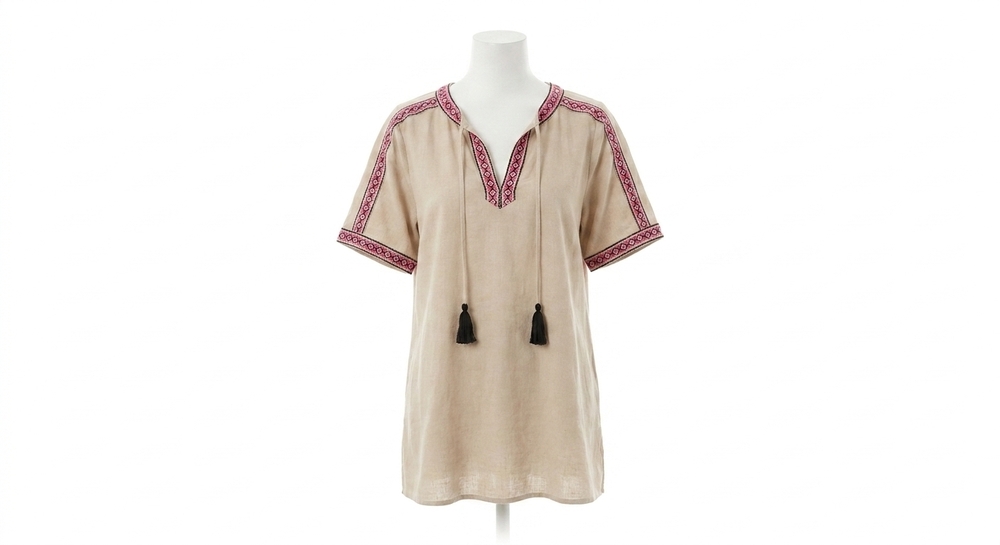 NEW IVY JANE triangles top in ivory